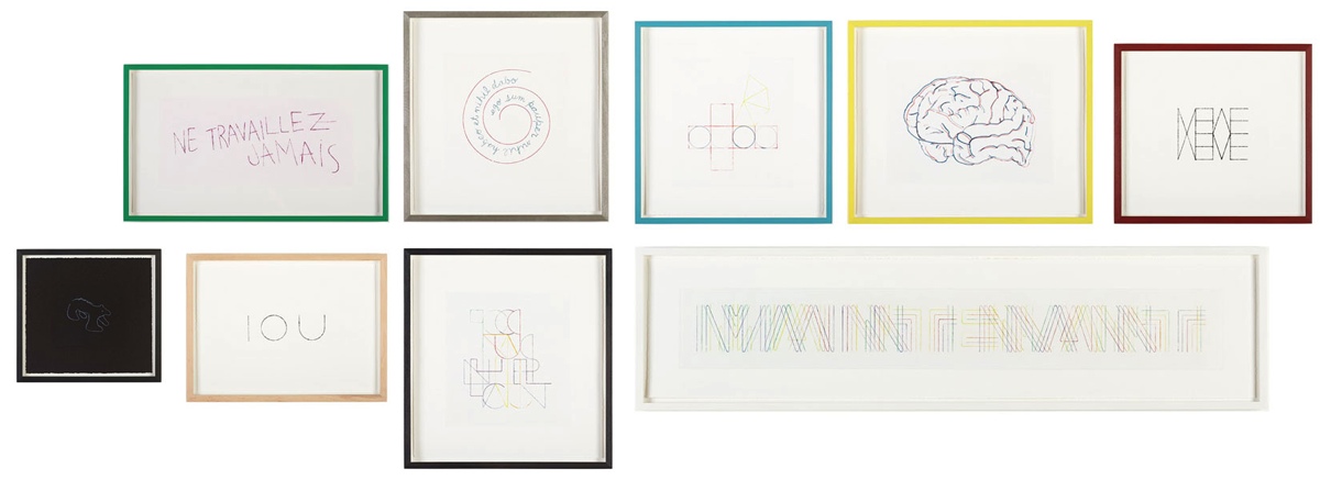  Kerim Seiler,<em>Neon Lights and Polar Bear</em>, 2014<br />9 Drypoints<br />Ed. of 8 + 2 AP + 1 PP