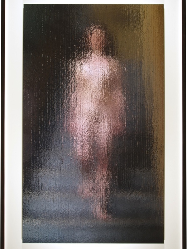 Akt auf Treppe (Nude on stairs)